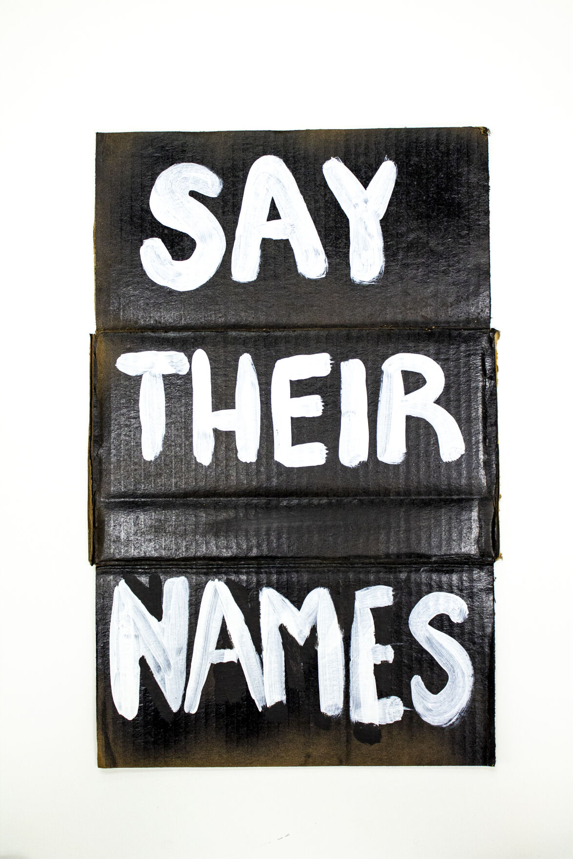 Say Their Names sign